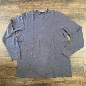 Apt 9 Thermal Style Long Sleeve Shirt Men’s Large